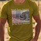 Army Green Small Town America Is The Real America shirt by FubarShirts.com.