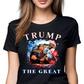 Trump The Great Unisex t-shirt. Premium cotton. Gildan Soft Style shirt. FubarShirts.com