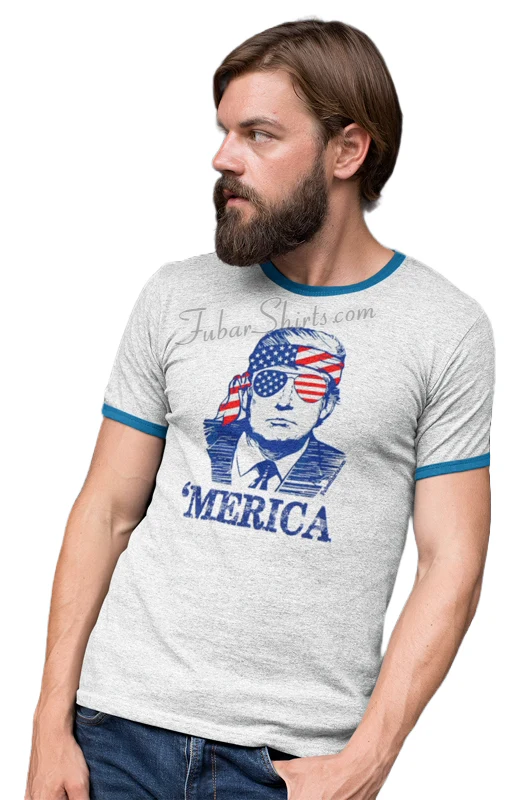 Watermarked - Merica Trump Shirt | Donald Trump 'Merica t-shirt