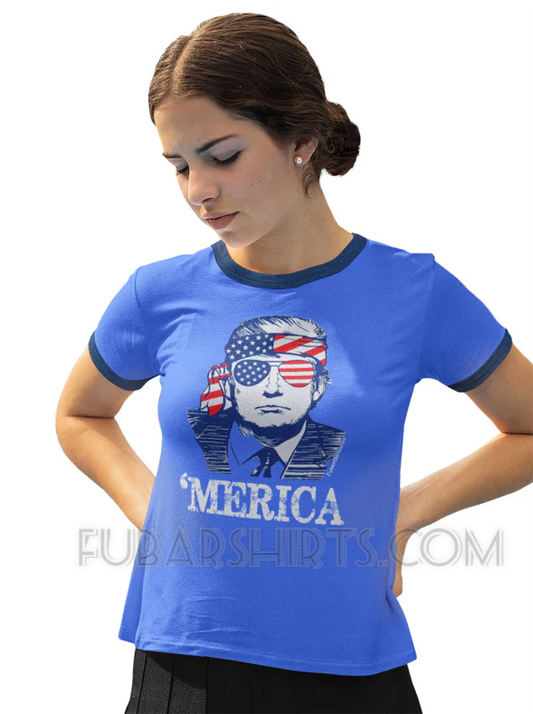 Watermarked - Merica Trump Shirt | Donald Trump 'Merica t-shirt