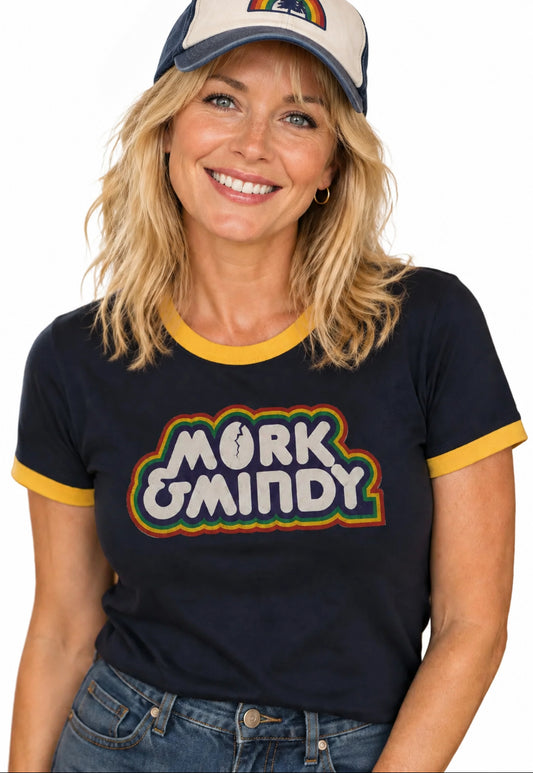 Mork and Mindy parody t-shirt