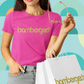 pink bambergers t-shirt. retro design.