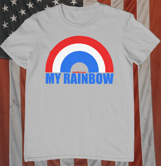 MY RAINBOW T-shirt | Patriotic Rainbow