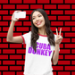 scuba donkey penny tee  t-shirt